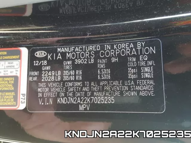 KNDJN2A22K7025235 фото 2