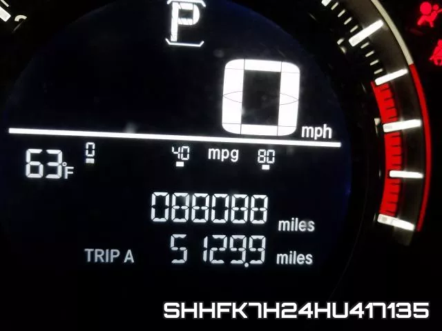 SHHFK7H24HU417135 фото 9