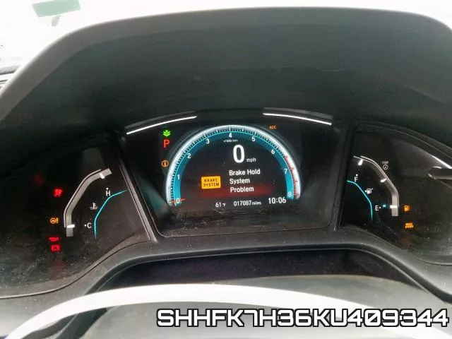 SHHFK7H36KU409344 фото 9