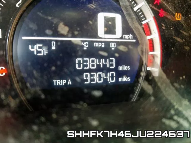 SHHFK7H46JU224637 фото 9