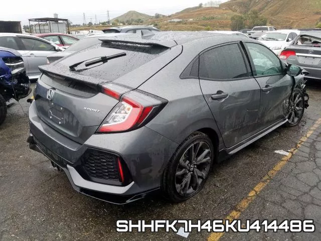 SHHFK7H46KU414486 фото 5