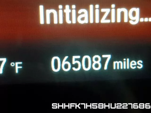 SHHFK7H58HU227686 фото 9
