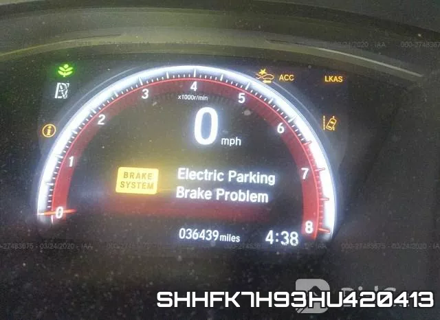 SHHFK7H93HU420413 фото 8