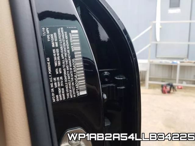 WP1AB2A54LLB34225 фото 2