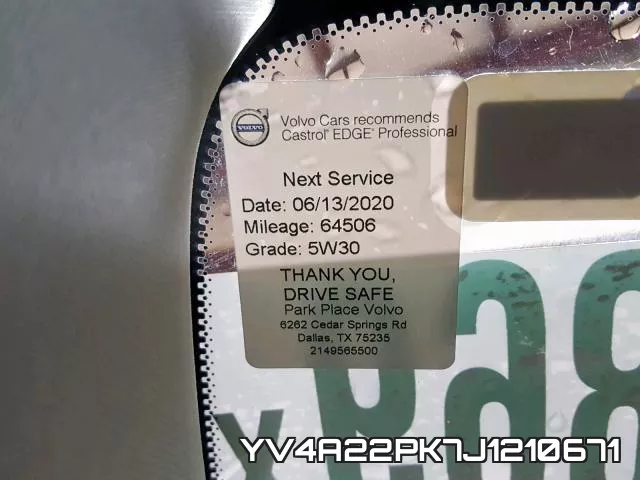 YV4A22PK7J1210671 фото 9