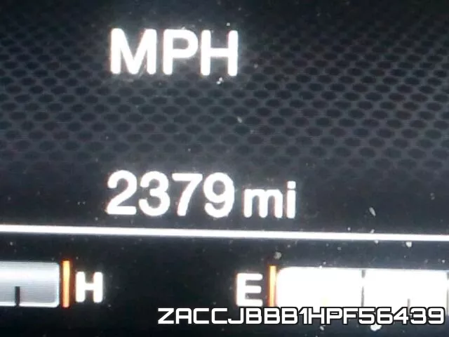 ZACCJBBB1HPF56439 фото 9