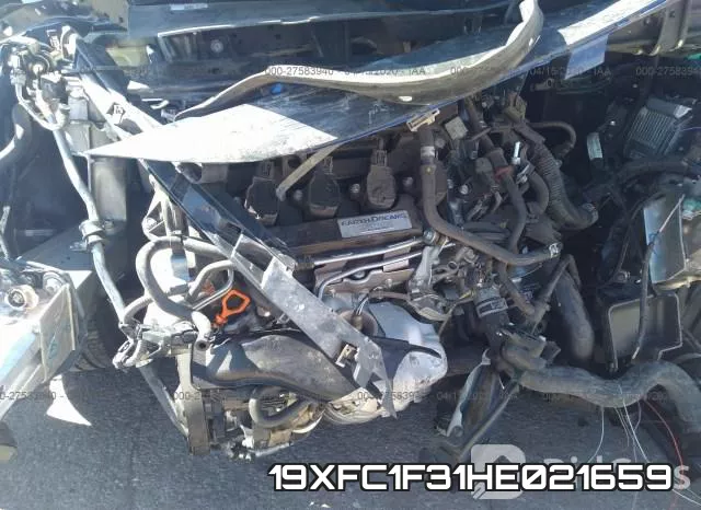19XFC1F31HE021659 фото 2