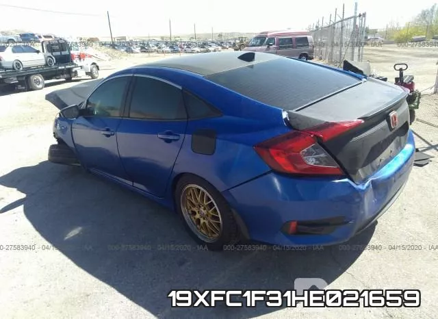 19XFC1F31HE021659 фото 4