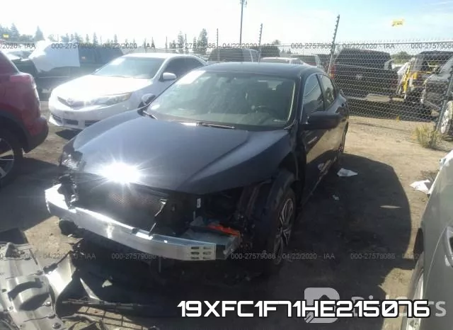 19XFC1F71HE215076 фото 3