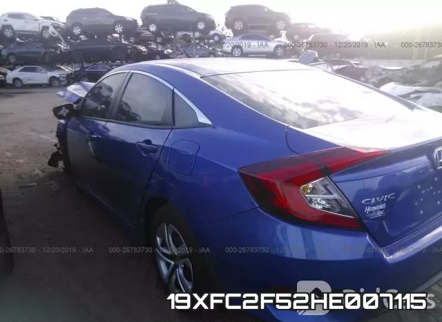 19XFC2F52HE007115 фото 4