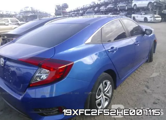 19XFC2F52HE007115 фото 5