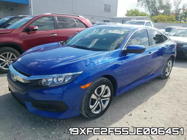 19XFC2F55JE006451 фото 3