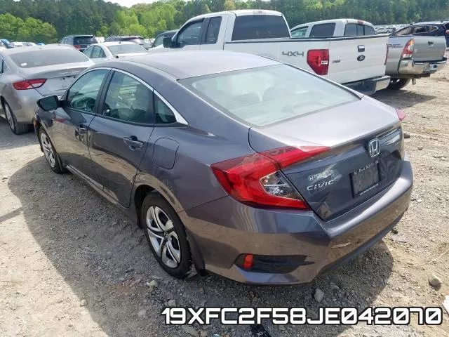 19XFC2F58JE042070 фото 4
