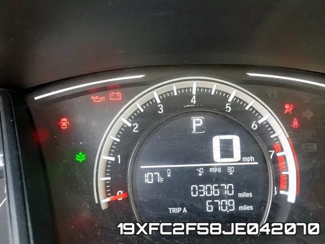 19XFC2F58JE042070 фото 9