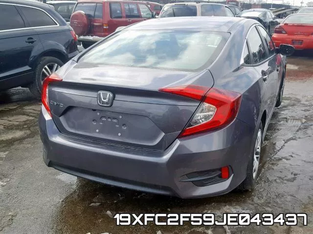19XFC2F59JE043437 фото 5