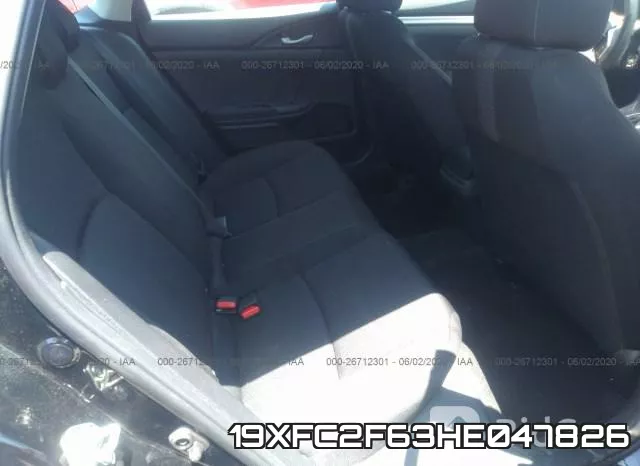 19XFC2F63HE047826 фото 9