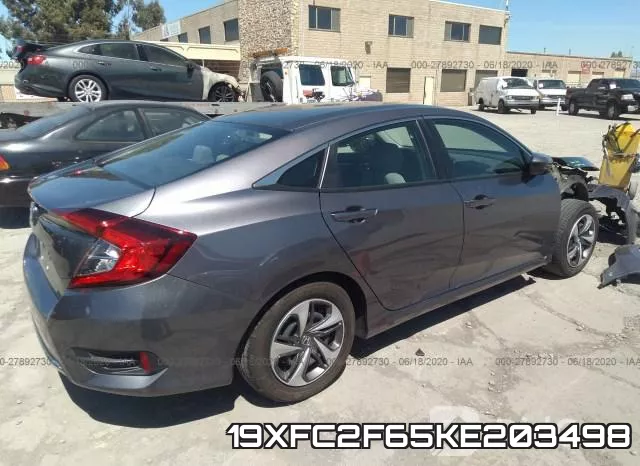 19XFC2F65KE203498 фото 5