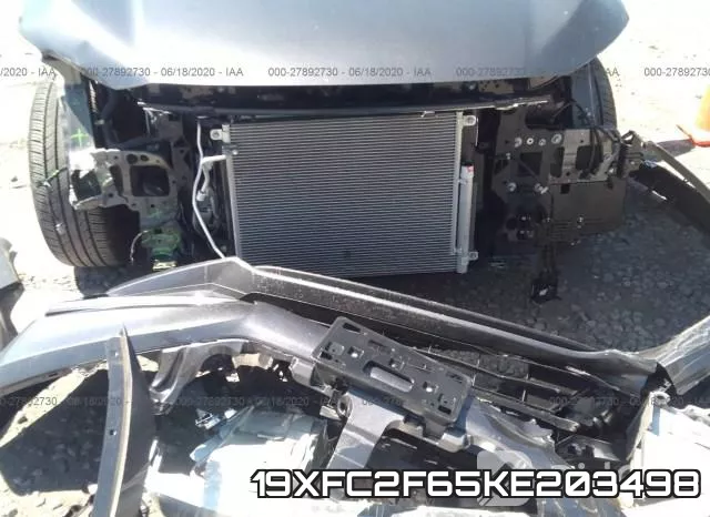 19XFC2F65KE203498 фото 7