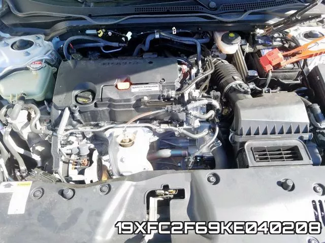 19XFC2F69KE040208 фото 8