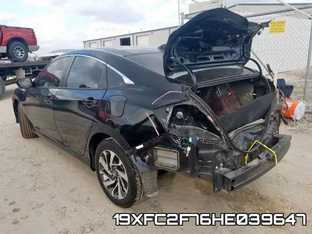 19XFC2F76HE039647 фото 4