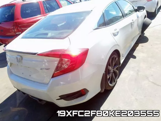 19XFC2F80KE203555 фото 5