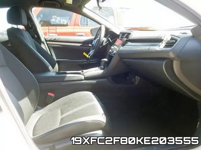 19XFC2F80KE203555 фото 6
