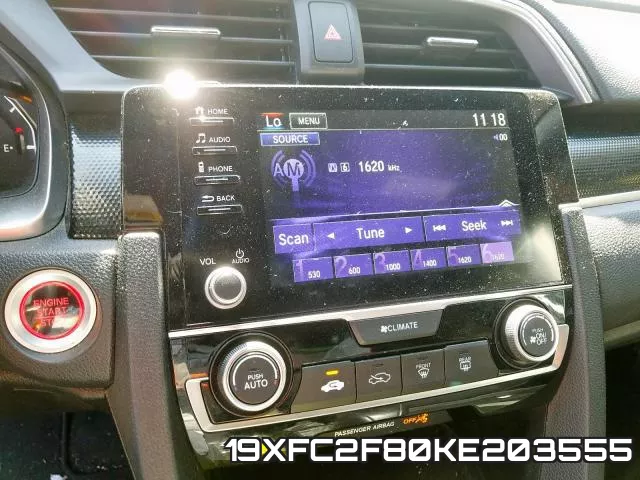19XFC2F80KE203555 фото 10