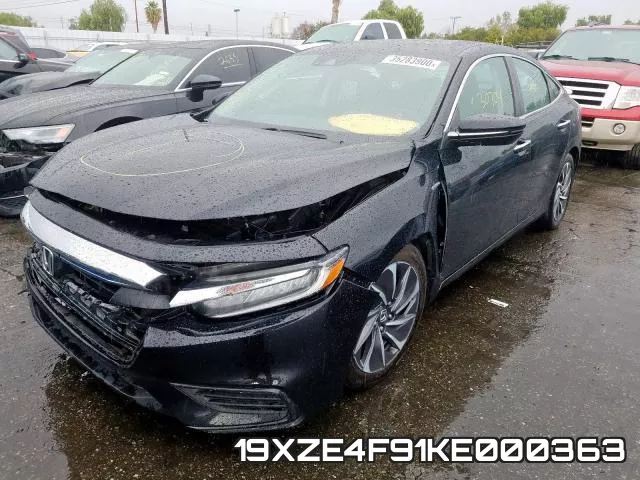 19XZE4F91KE000363 фото 3