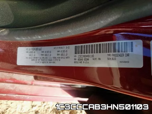 1C3CCCAB3HN501103 фото 2