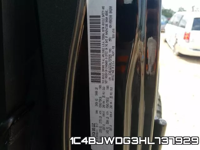 1C4BJWDG3HL737929 фото 2
