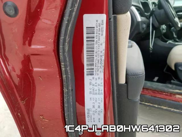 1C4PJLAB0HW641302 фото 2