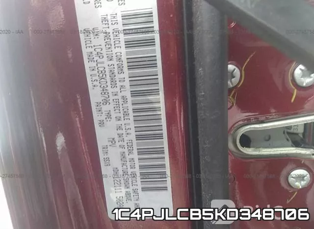 1C4PJLCB5KD348706 фото 10
