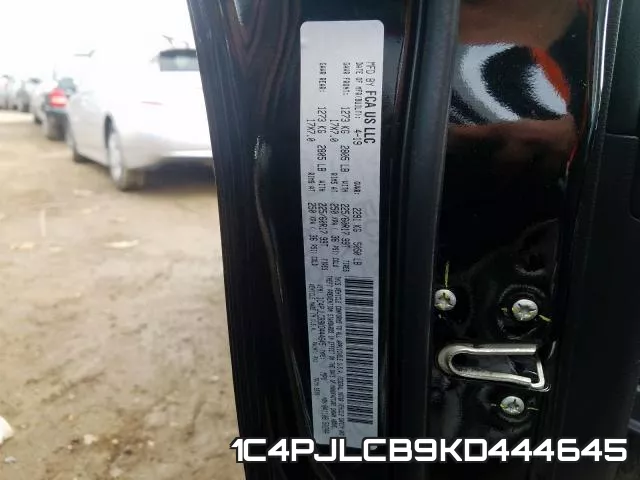 1C4PJLCB9KD444645 фото 2