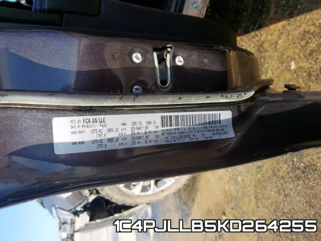 1C4PJLLB5KD264255 фото 2