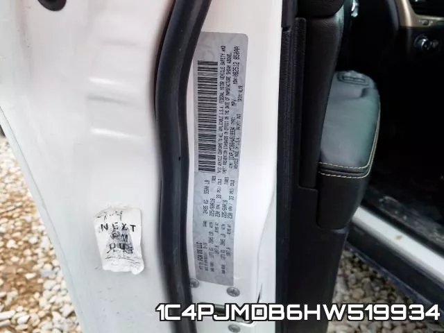 1C4PJMDB6HW519934 фото 2