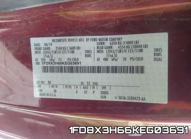 1FD8X3H66KEG03691 фото 2