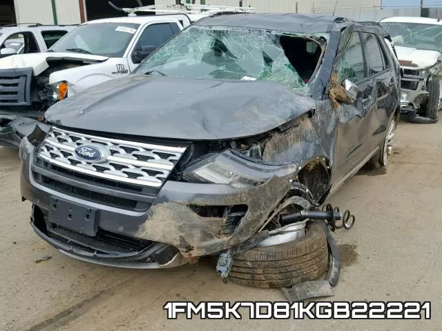 1FM5K7D81KGB22221 фото 3
