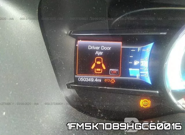 1FM5K7D89HGC60016 фото 8