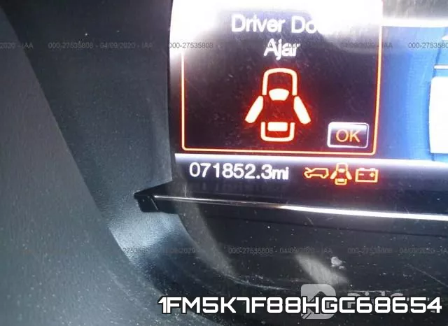 1FM5K7F88HGC68654 фото 8