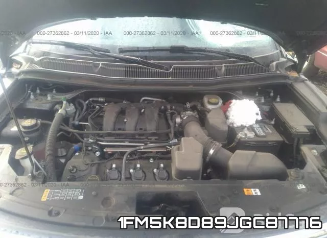 1FM5K8D89JGC87776 фото 2