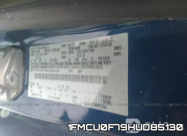 1FMCU0F79HUD85130 фото 10