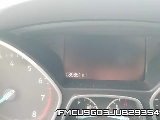 1FMCU9GD3JUB29354 фото 9