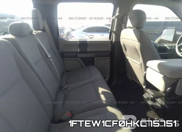 1FTEW1CF0HKC75751 фото 9