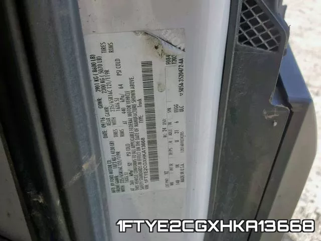 1FTYE2CGXHKA13668 фото 2
