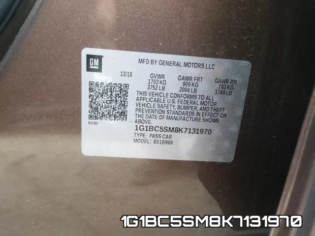 1G1BC5SM8K7131970 фото 2