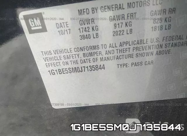 1G1BE5SM0J7135844 фото 10