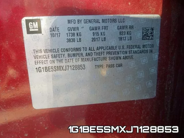 1G1BE5SMXJ7128853 фото 2