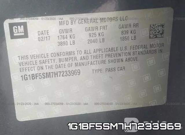1G1BF5SM7H7233969 фото 10