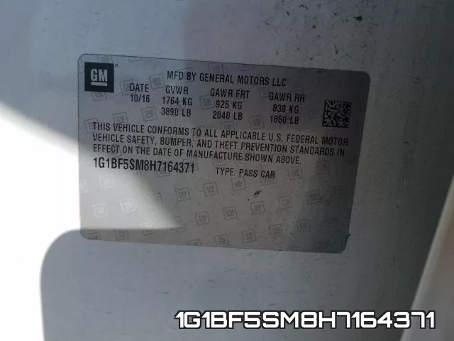1G1BF5SM8H7164371 фото 2
