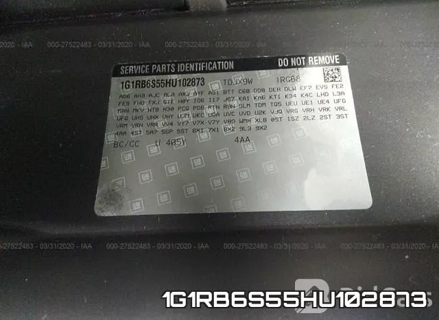 1G1RB6S55HU102873 фото 10